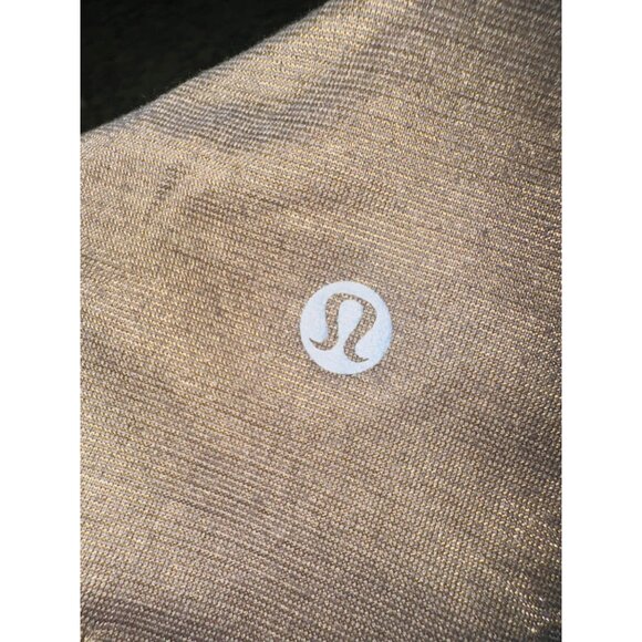 Lululemon Cardio Squad Tank Top Taupe Gold Geometric Racer Back Workout Gym S - Picture 4 of 7